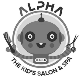 ALPHA THE KID'S SALON & SPA logo