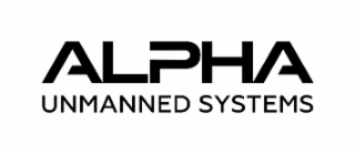 ALPHA UNMANNED SYSTEMS logo