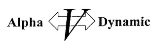 ALPHA V DYNAMIC logo