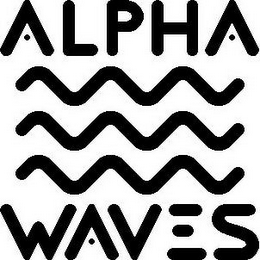 ALPHA WAVES logo