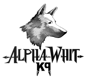 ALPHA-WHIT K9 logo
