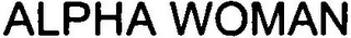 ALPHA WOMAN logo