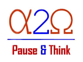 ALPHA2OMEGA PAUSE & THINK logo