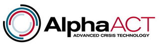 ALPHAACT ADVANCED CRISIS TECHNOLOGY logo