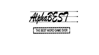ALPHABEST THE BEST WORD GAME EVER logo