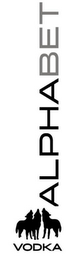 ALPHABET VODKA logo