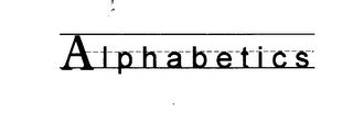 ALPHABETICS logo