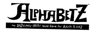 ALPHABETZ THE ABZOLUTELY GREAT WORD GAME FOR ADULTS & KIDZ logo