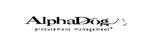 ALPHADOG PROCUREMENT MANAGEMENT logo