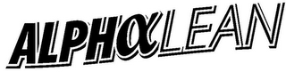 ALPHALEAN logo