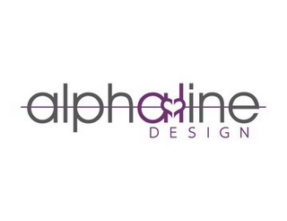 ALPHALINE DESIGN logo
