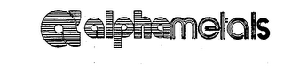 ALPHAMETALS A logo