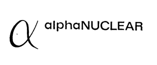 ALPHANUCLEAR logo