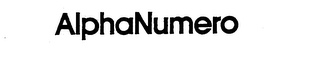 ALPHANUMERO logo