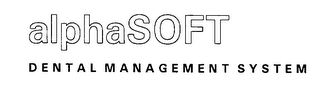 ALPHASOFT DENTAL MANAGEMENT SYSTEM logo