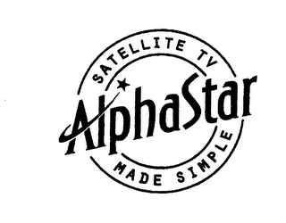 ALPHASTAR SATELLITE TV MADE SIMPLE logo