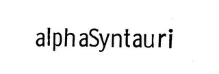 ALPHASYNTAURI logo