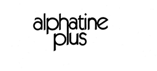 ALPHATINE PLUS logo