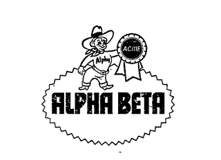 ALPHY ACME ALPHA BETA logo