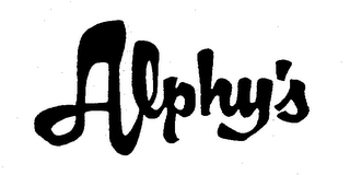 ALPHY'S logo