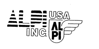 ALPI INC. USA ALPI logo