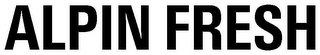 ALPIN FRESH logo