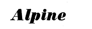 ALPINE logo
