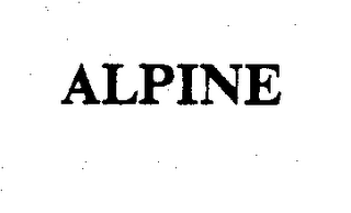 ALPINE logo