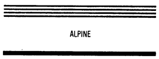 ALPINE logo