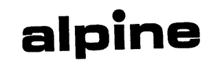 ALPINE logo