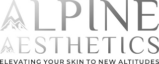 ALPINE AESTHETICS ELEVATING YOUR SKIN TO NEW ALTITUDES logo