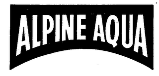 ALPINE AQUA logo