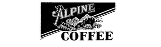 ALPINE BRAND COFFEE logo