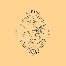 ALPINE COAST CO. ES TD 20 23 logo
