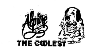 ALPINE COOLER THE COOLEST logo
