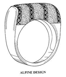 ALPINE DESIGN logo
