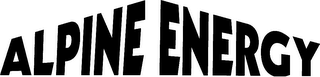 ALPINE ENERGY logo
