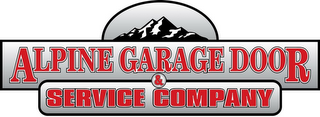 ALPINE GARAGE DOOR & SERVICE COMPANY logo