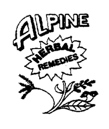 ALPINE HERBAL REMEDIES logo