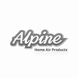 ALPINE HOME AIR PRODUCTS logo