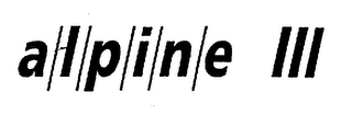 ALPINE III logo