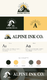 ALPINE INK CO. logo