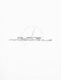 ALPINE MOTORSPORTS CLUB logo