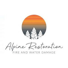 ALPINE RESTORATION FIRE AND WATER DAMAGE logo