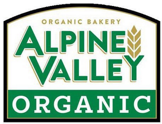 ALPINE VALLEY ORGANIC ORGANIC BAKERY logo