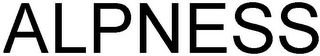 ALPNESS logo