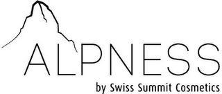ALPNESS BY SWISS SUMMIT COSMECTICS logo