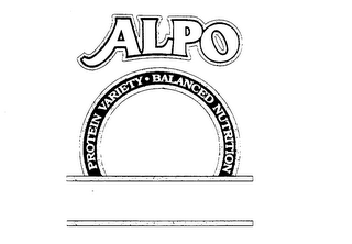 ALPO PROTEIN VARIETY-BALANCED NUTRITION logo