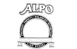 ALPO PROTEIN VARIETY-BALANCED NUTRITION CAT FOOD logo