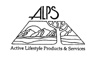ALPS ACTIVE LIFESTYLE PRODUCTS & SERVICES logo
